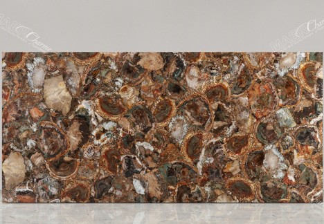 Petrified Wood Brown with Green