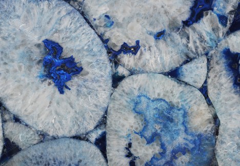 Agate Blue Giant - Detail